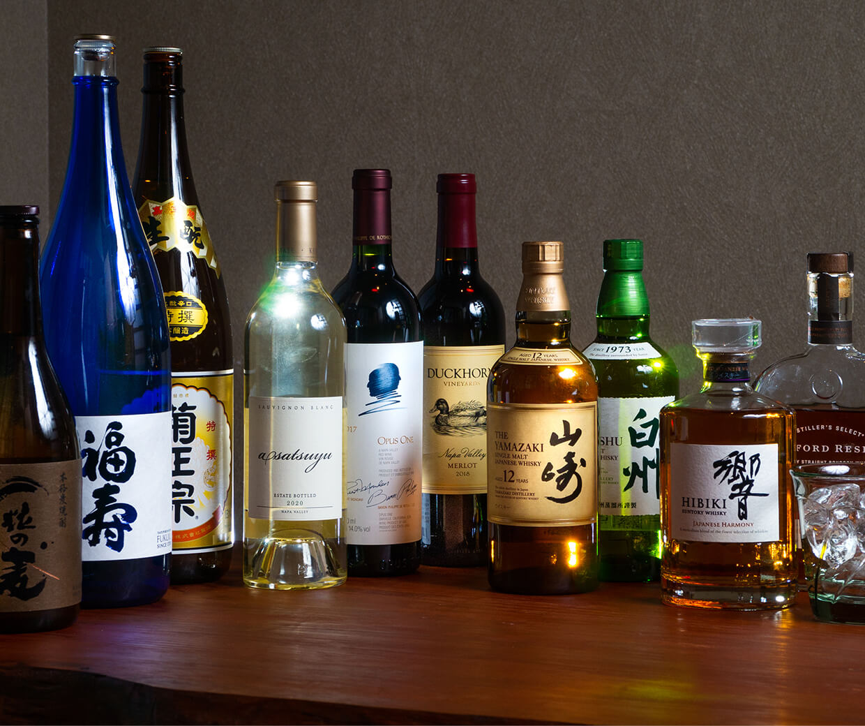 ボトル各種ご用意しています