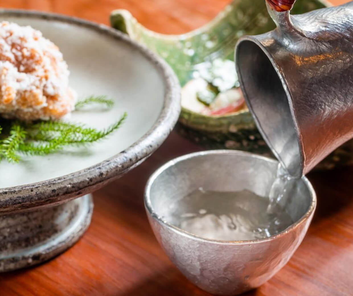 それぞれの料理に合うお酒をお楽しみください